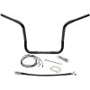 Styr Ape Hanger Ez Install Rund Top Sort FAT BAGGERS INC. Styr – miniature 10