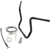 Styr Ape Hanger Ez Install Rund Top Sort FAT BAGGERS INC. Styr – miniature 7