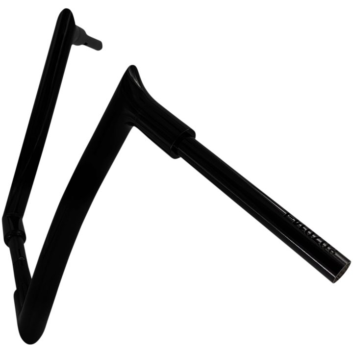Styr Ape Hanger Sharknose Stål Sort FAT BAGGERS INC. Styr – billede 2