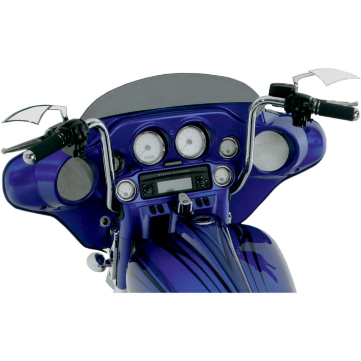 Styr Classic Bagger Ape Krom/sølv PAUL YAFFE BAGGER NATION HANDLEBAR BG NA FLH 12 CH – billede 2