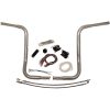 Styr Ez Install Round Top Krom/sølv Ape Hanger FAT BAGGERS INC. Styr – miniature 7