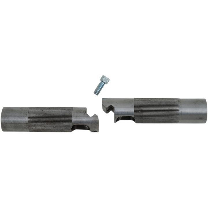 Styr Ez Install Round Top Krom/sølv Ape Hanger FAT BAGGERS INC. Styr – billede 3