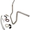 Styr Ez Install Round Top Krom/sølv Ape Hanger FAT BAGGERS INC. Styr – miniature 2