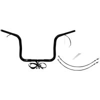 Styr Plug & Play Ez Install 1-1/4" Rund Top Sort FAT BAGGERS INC.