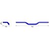 Styr pro X-Bar Superbike X01 28.6 mm Sort HIGHSIDER – miniature 4