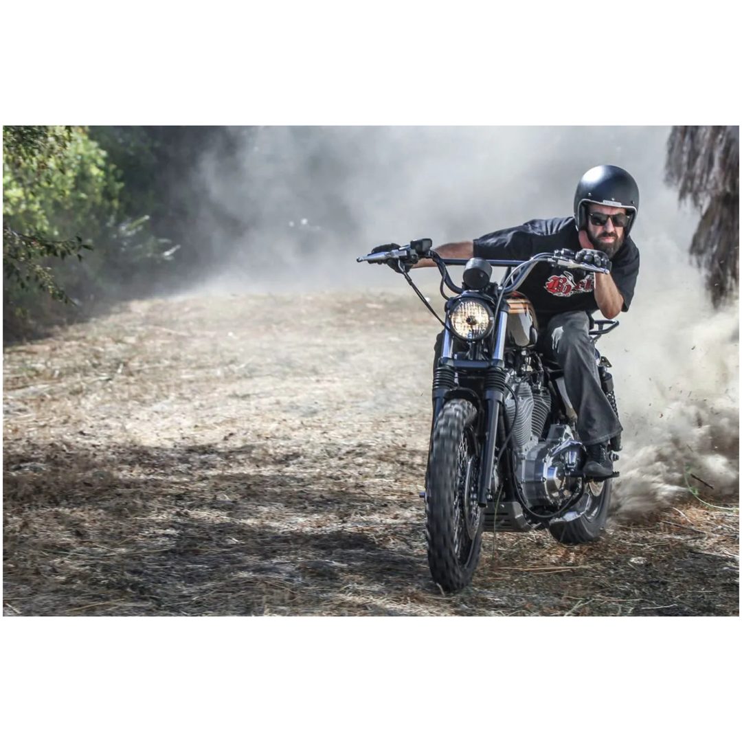 Styr SCRAMBLER BURLY BRAND SORT – billede 3