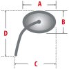 Styr-sidespejle Smart Med Led Sort HIGHSIDER – miniature 2