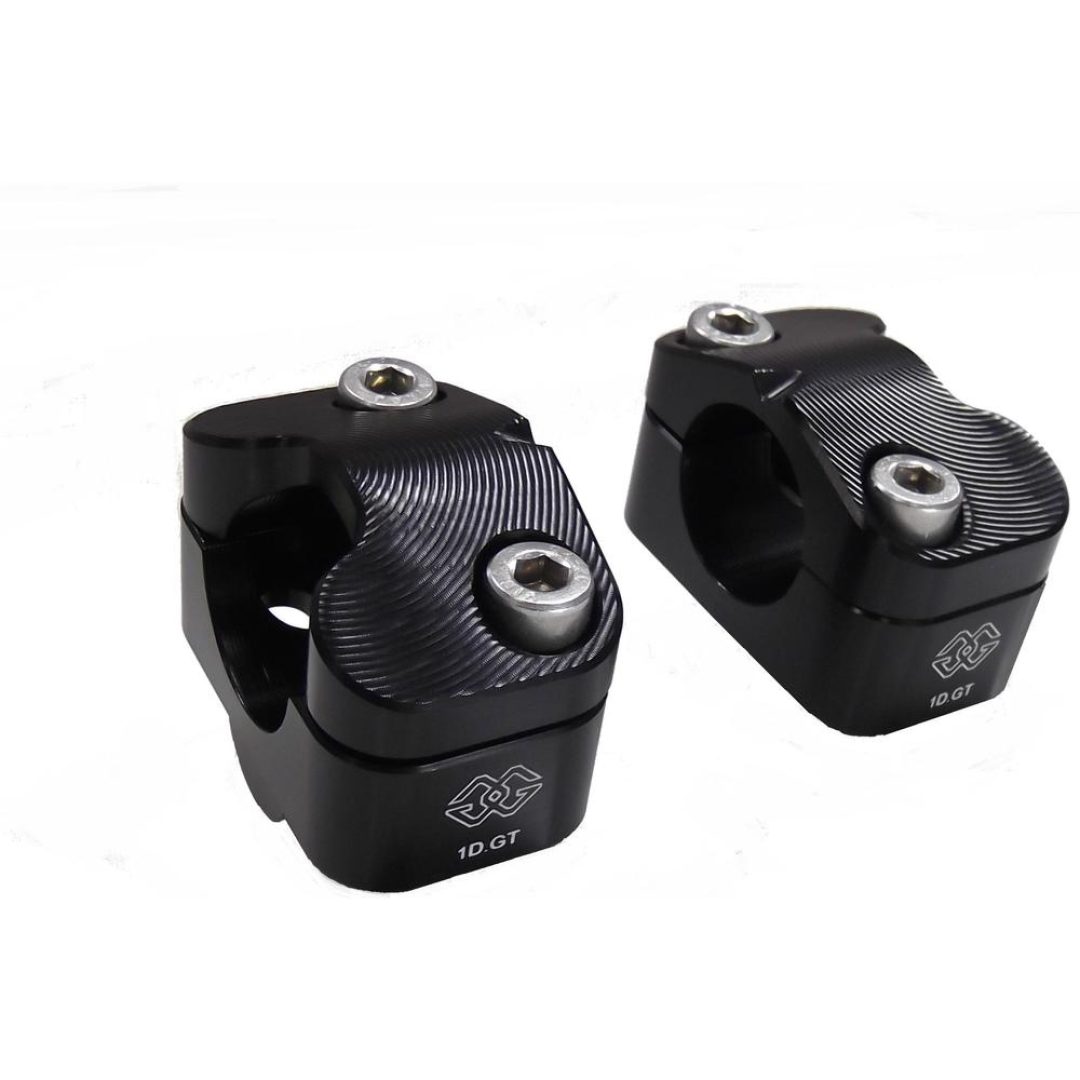 Styrbeslag / Riser 1D GT 28.6mm Gilles Tooling Sort 28.6mm