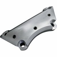Styrbeslag Super Clamp En-pieced Silver Satin PAUL YAFFE BAGGER NATION