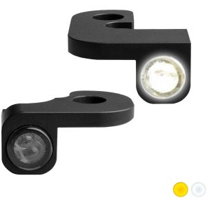 Styrblinklys Nano Serien Amber/Klar/Sort HEINZ BIKES