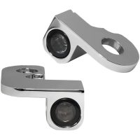 Styrblinklys Nano Series Amber/Klar/Krom HEINZ BIKES