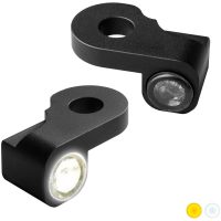 Styrblinklys Nano Series Amber/Klar/Sort HEINZ BIKES