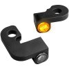 Styrblinklys Nano Series Klar/Sort HEINZ BIKES Blinklys – miniature 1