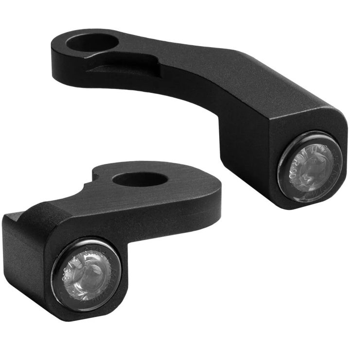 Styrblinklys Nano Series Klar/Sort HEINZ BIKES Blinklys – billede 7