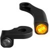 Styrblinklys Nano Series Klar/Sort HEINZ BIKES Blinklys – miniature 1