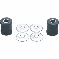Styrdæmperkit Sort/krom Anti-vibration/riser DRAG SPECIALTIES