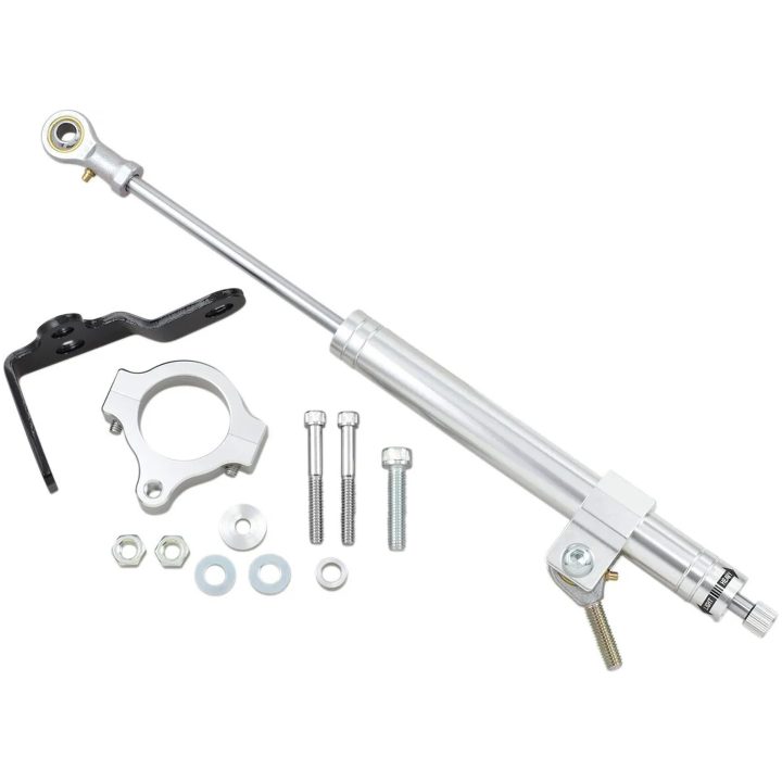 Styredæmperkit Krom/satin DRAG SPECIALTIES – billede 2
