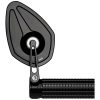 Styreendespejl Mo. View Sport 60 Flip Sort MOTOGADGET – miniature 8