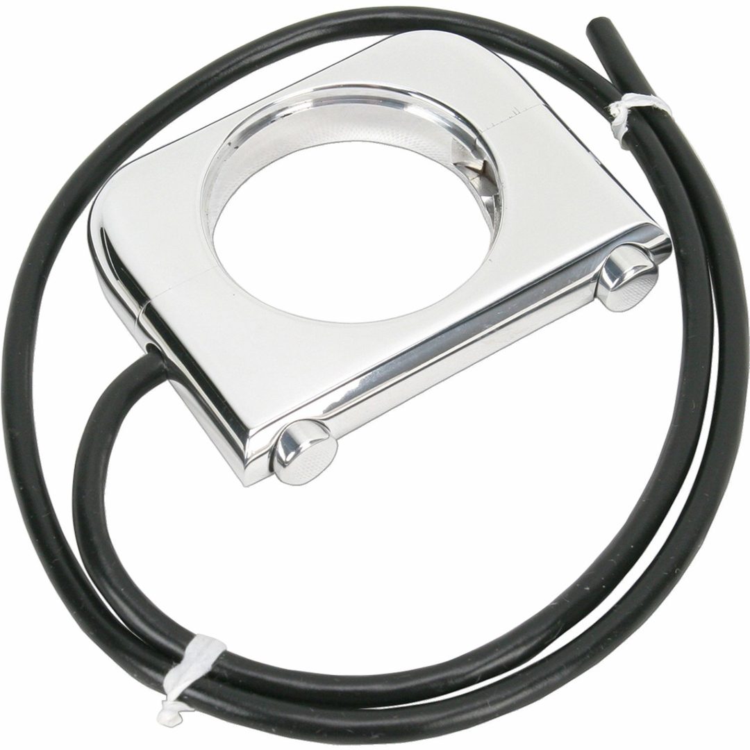 Styreenhedsknap Slim Line Aluminium Poleret PINGEL