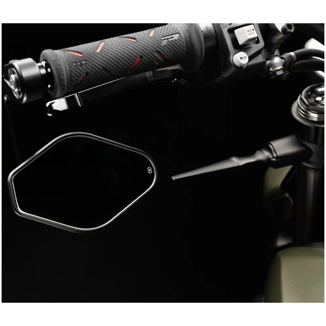 Styrendsspejl Stratos Sort Aluminium GILLES TOOLING – billede 5