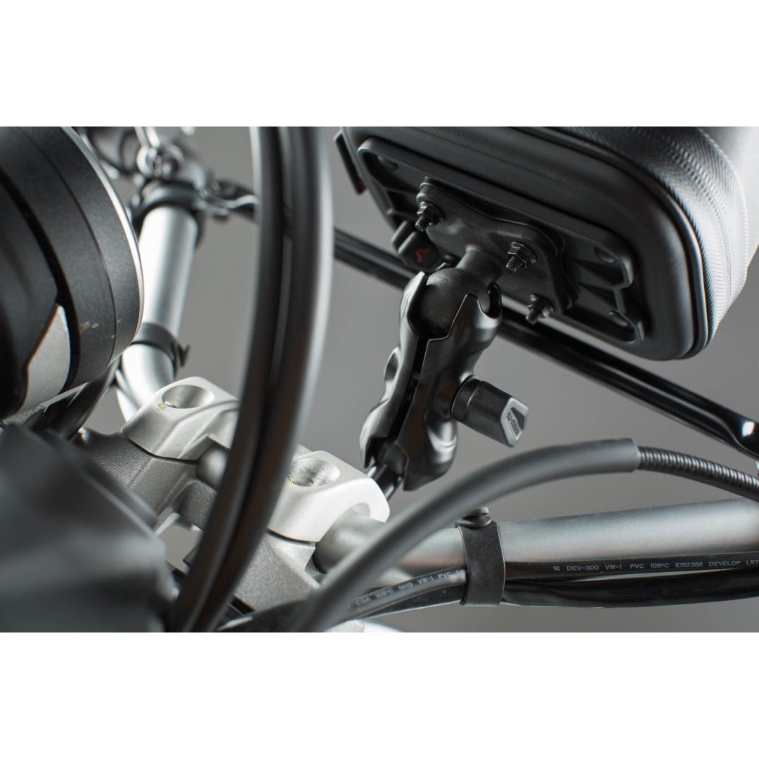 Styrfäste Pivot Socket Arm Sort SW-MOTECH Arm – billede 2