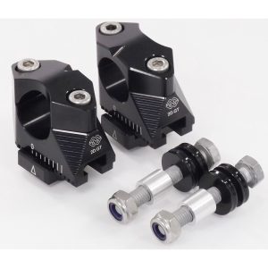 Styrforhøjer 2D.GT Sort Aluminium GILLES TOOLING