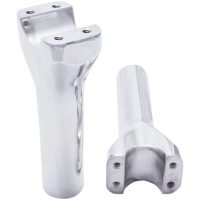 Styrforhøjer Assault Straight Chrome/Silver TRASK