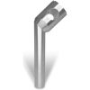 Styrforhøjer Clubstyle Pullback Sølv HEINZ BIKES Styrforhøjer – miniature 3