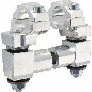 Styrforhøjer Elite Antivibration 2" Drejelig Sølv/krom ROX SPEED FX