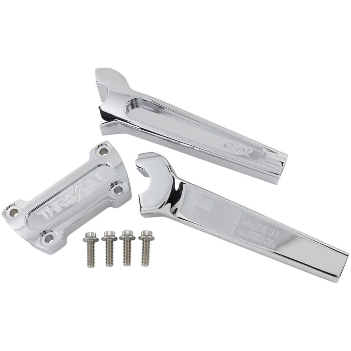 Styrforhøjer Standard Krom Sølv THRASHIN SUPPLY CO. Styrforhøjer – billede 2