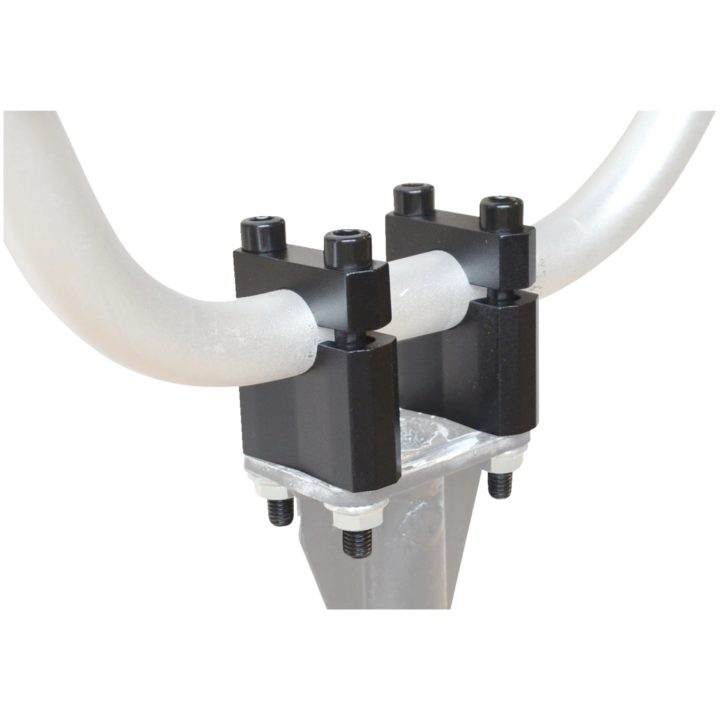 Styrforhøjer Universal 7/8" Sort Aluminium POWERMADD Styrforhøjer – billede 3