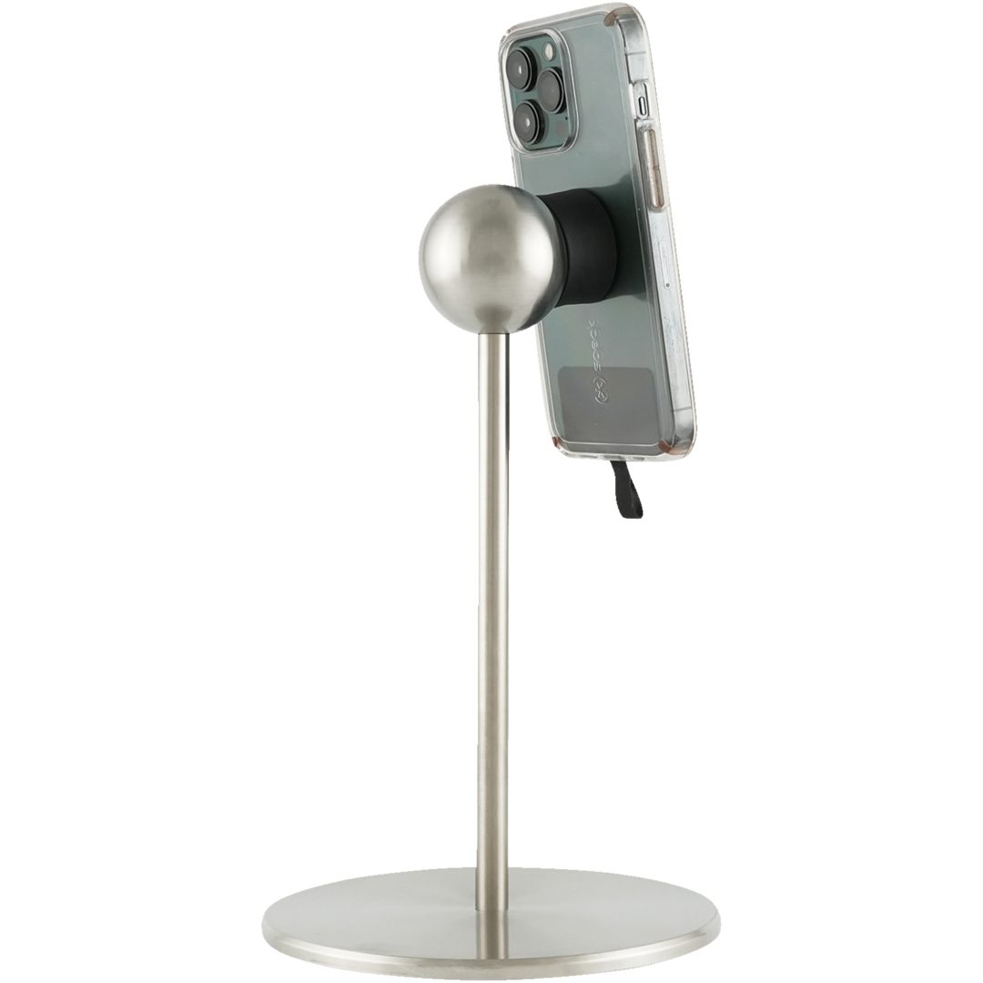 Styrholder Iostand™ Sølv Poleret KLOCK WERKS Beslag – billede 5