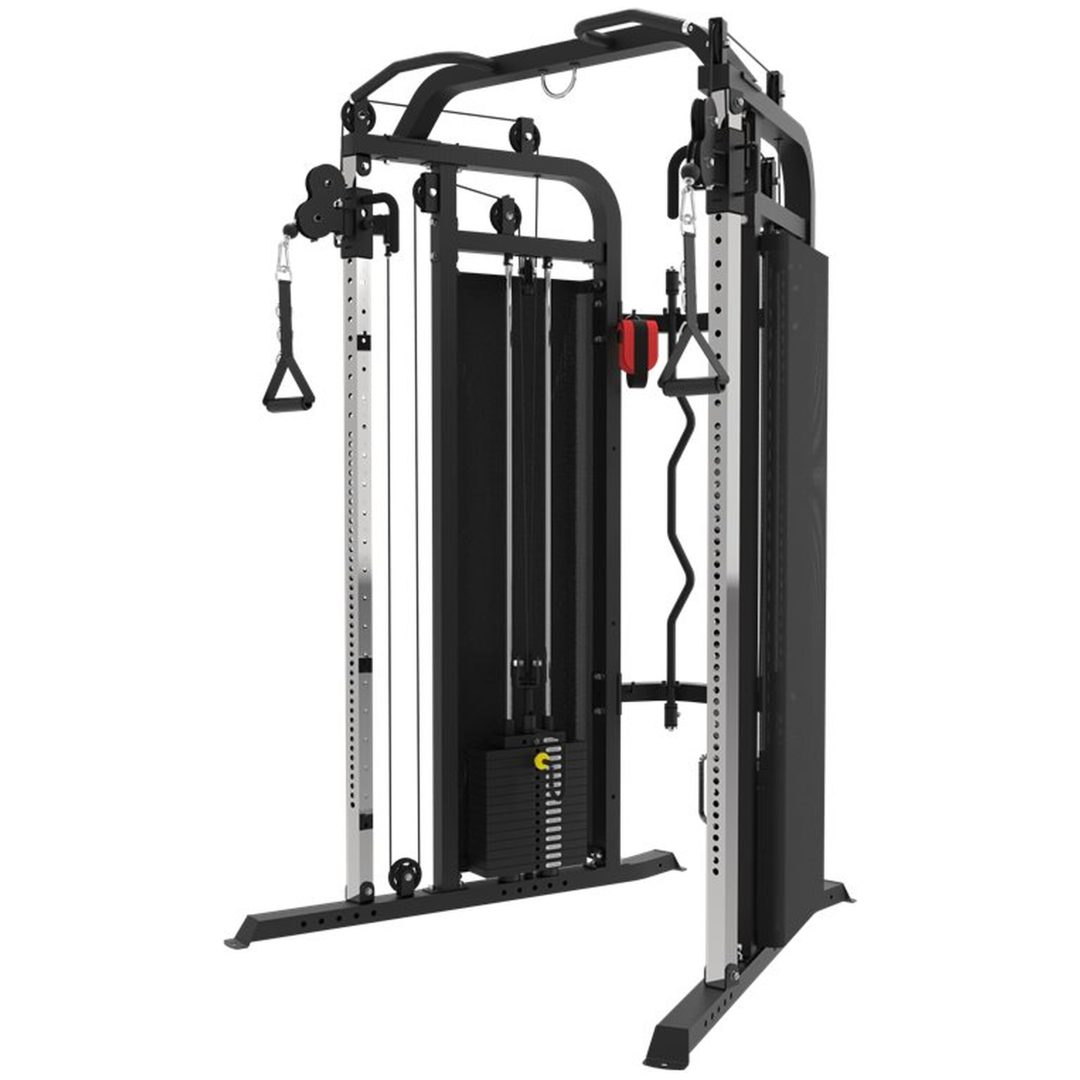 Styrkemaskine med vægtmagasin functional train - X12 black Master Fitness