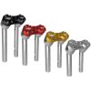 Styrriser Clubstyle Pullback Sort/sølv HEINZ BIKES Styrforhøjer – miniature 2