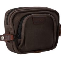 Styrtaske Wet-Waxed Cotton Brun BURLY BRAND