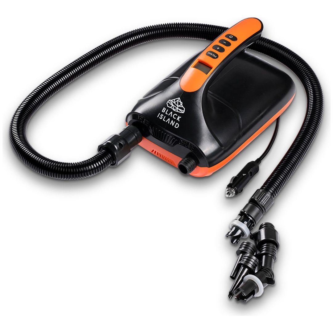 SUP-pumpe 12V 20PSI Black Island
