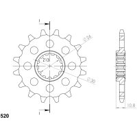 Supersprox / JT Front sprocket 1579.17