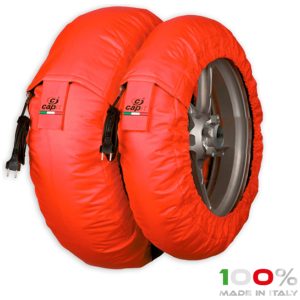 Suprema Spina Tirewarmers Red Size M/XXL Capit