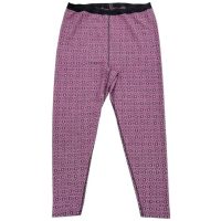 SVALA Merino Design Womens Pant Jacquard raspberry-grey, S