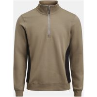 Sweatshirt 1/2-lynlås 5401 Practical Khaki/Sort Jobman