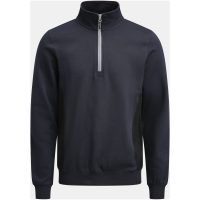Sweatshirt 1/2-lynlås 5401 Practical Marine/Sort Jobman