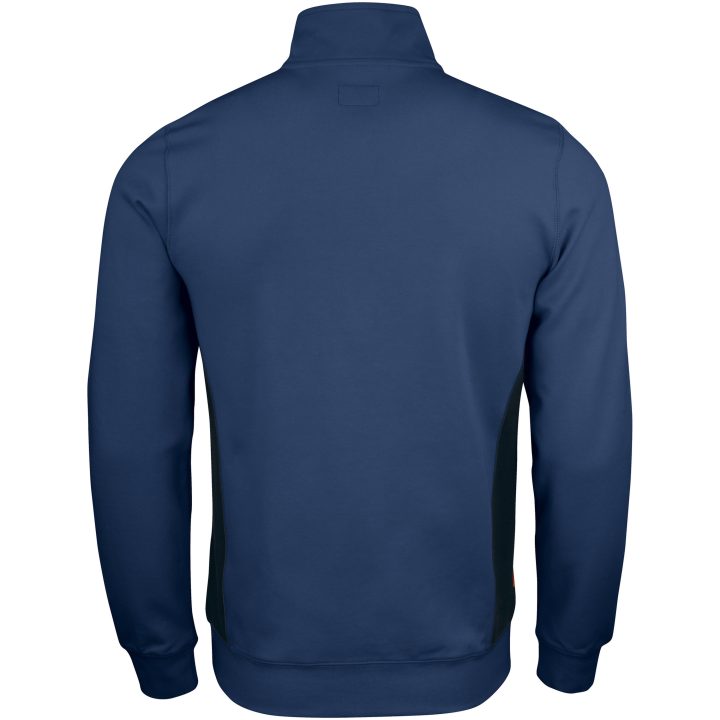 Sweatshirt 1/2-lynlås 5401 Practical Marine/Sort Jobman XXXL – billede 3