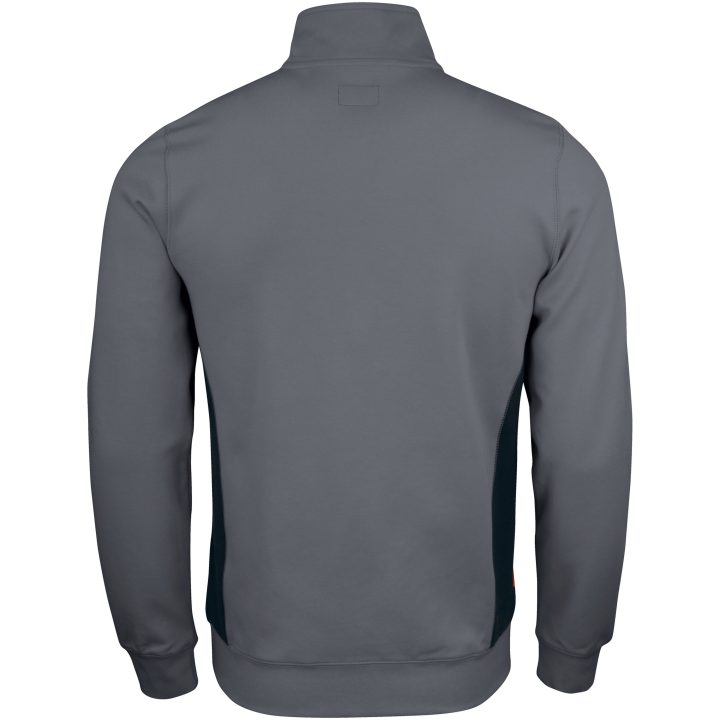 Sweatshirt 1/2-zip 5401 Practical Mørkegrå/Sort Jobman XXXL – billede 3