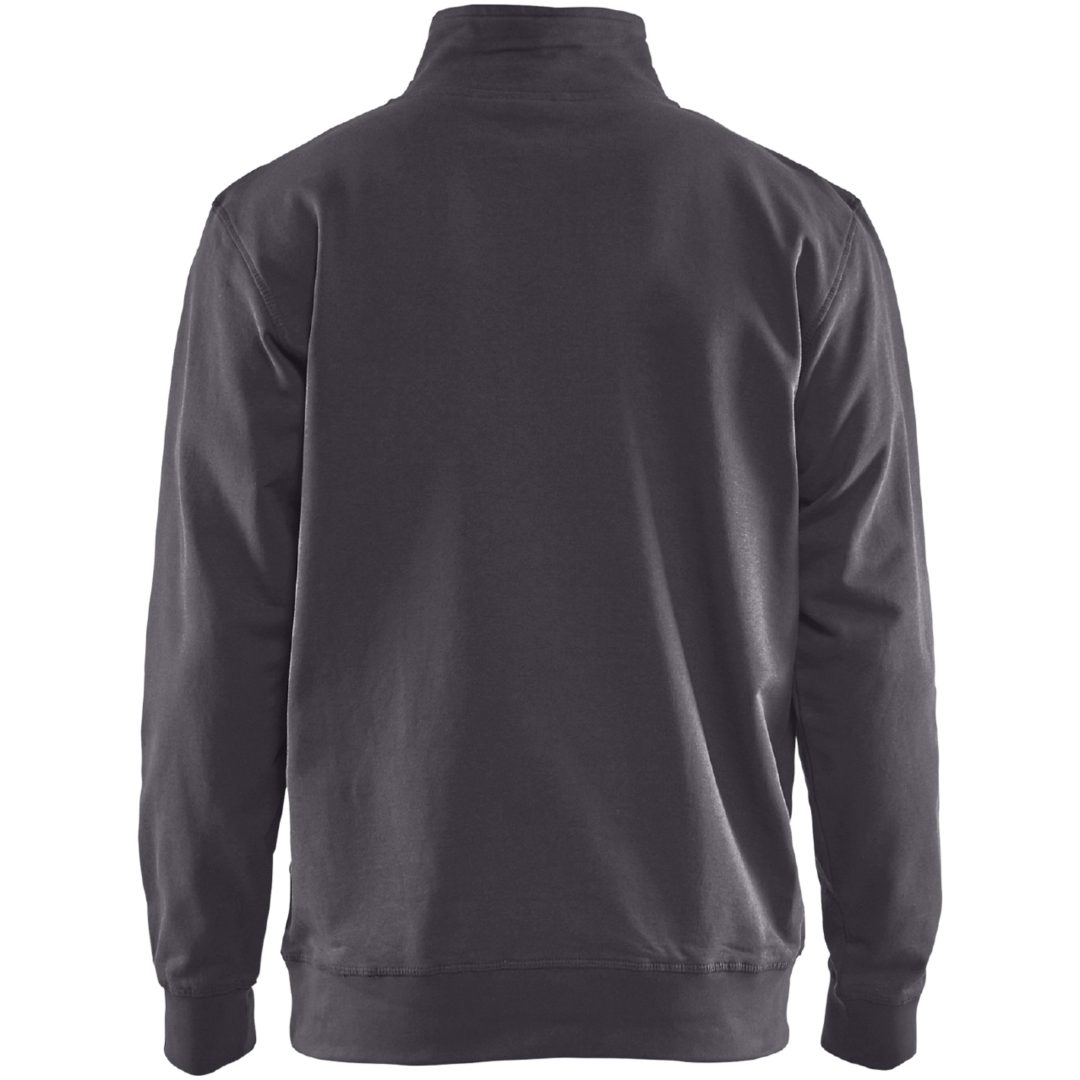 Sweatshirt 33531158 Grå / Sort BLÅKLÄDER TRØJE 33531158 MELLEMGRÅ XS – billede 2