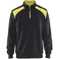 Sweatshirt 33531158 Sort / Gul BLÅKLÄDER