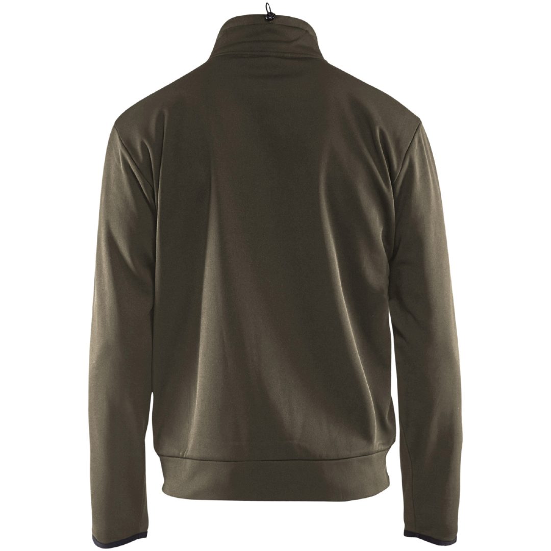 Sweatshirt 33622526 Grøn / Sort BLÅKLÄDER TRØJE 33622526 OLIVEN/SORT XS – billede 2