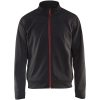 Sweatshirt 33622526 Sort / Rød BLÅKLÄDER TRØJE 33622526 SORT/RØD XS – miniature 1