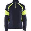 Sweatshirt 35501158 Marine / Hivisgul BLÅKLÄDER SWEATSHIRT 35501158 MAR/GU XS – miniature 1