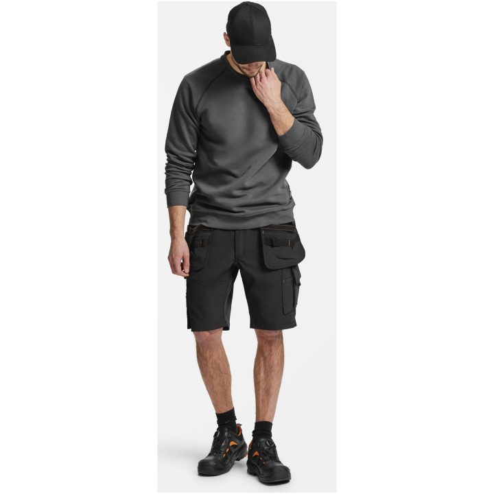 Sweatshirt 5140 Mörkgrå Jobman – billede 7