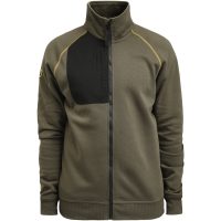 Sweatshirt 5141 Hel-Zip Oliv Jobman